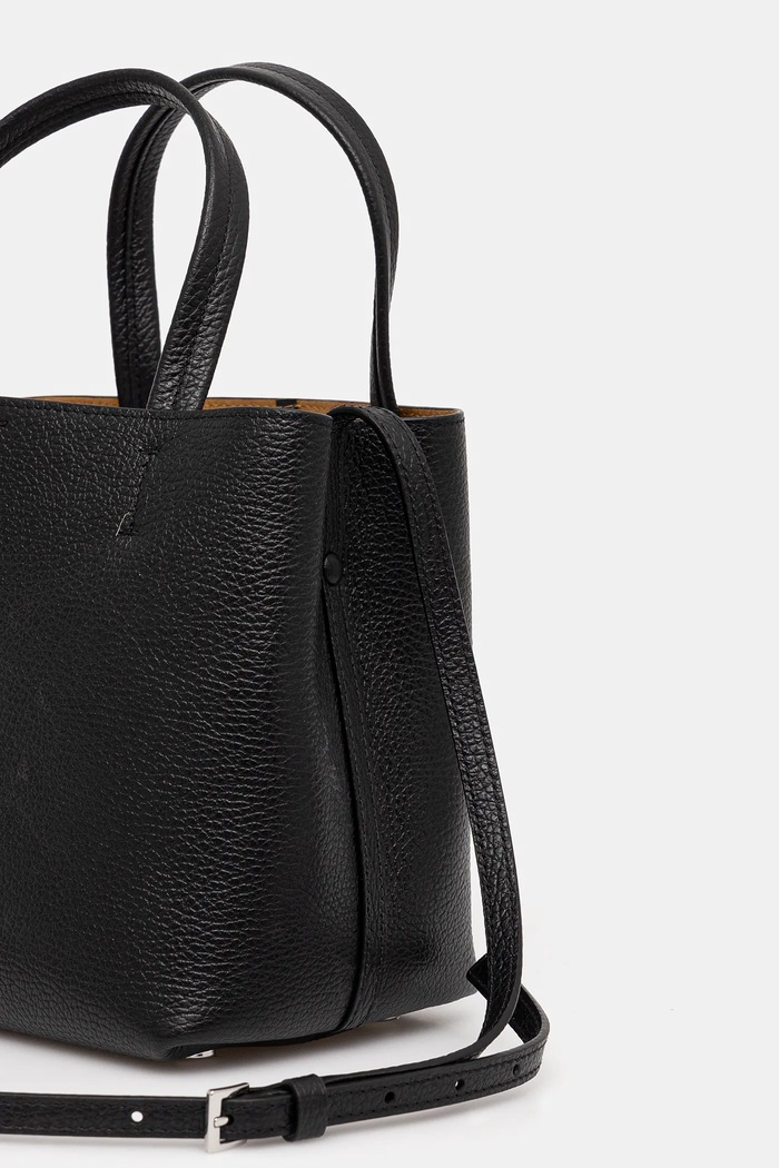 Accessori Bimba Y Lola borsa a mano in pelle 251BBBJ5L.10000 nero