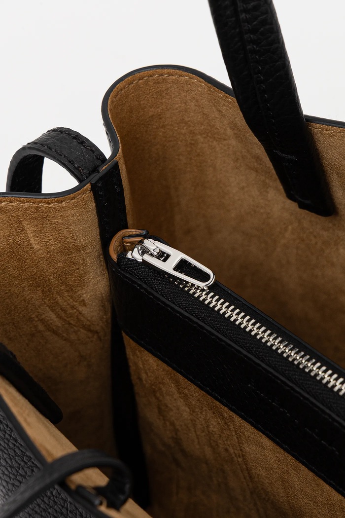 Bimba Y Lola borsa a mano in pelle 251BBBJ5L.10000 nero
