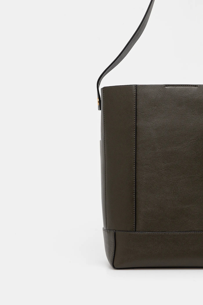 Dodaci Kožna torba AllSaints ALBA HOBO W110XC zelena