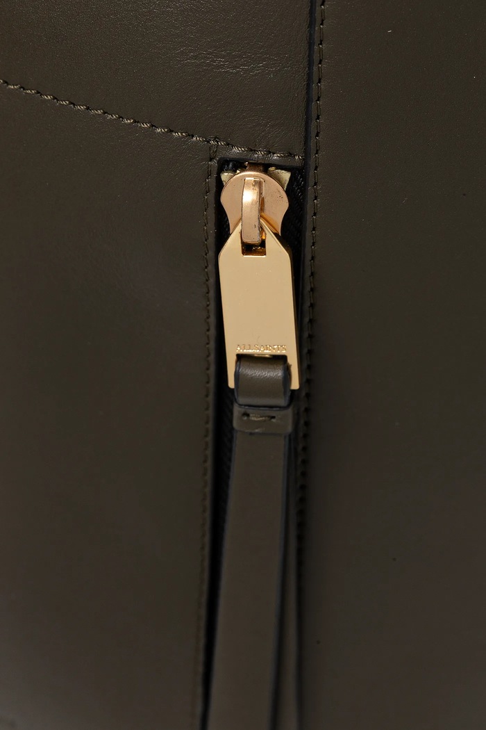 Kožna torba AllSaints ALBA HOBO zelena W110XC