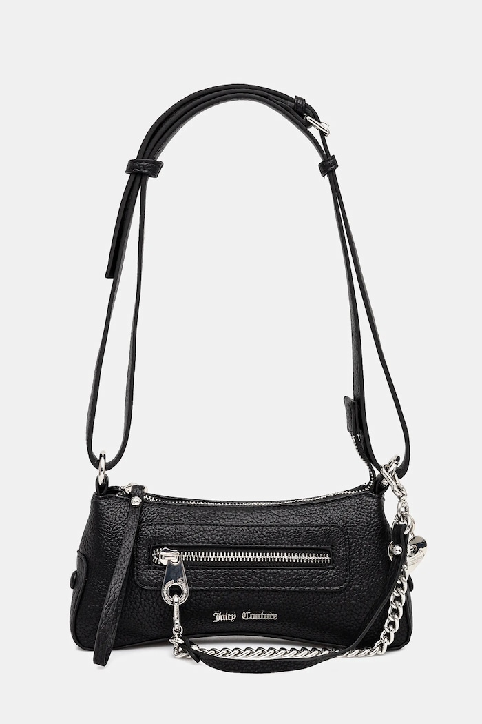 Juicy Couture torebka SUE nie mieści A4 czarny BEJ3S8745WVP