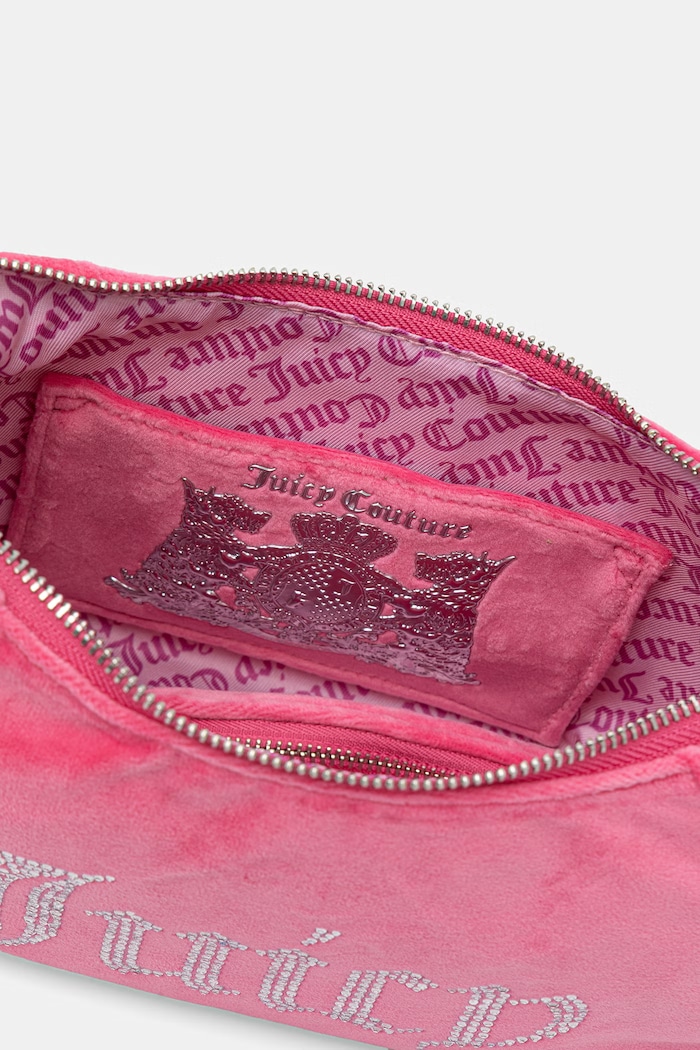Juicy Couture hobo kabelka dámská velurová KIMBERLY BEJQL8764WPO