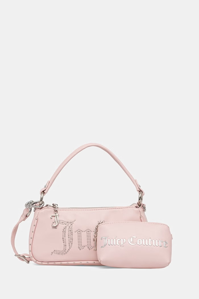 Juicy Couture torebka crossbody damska z imitacji skóry KIMBERLY PU różowy BEJQL8803WVP