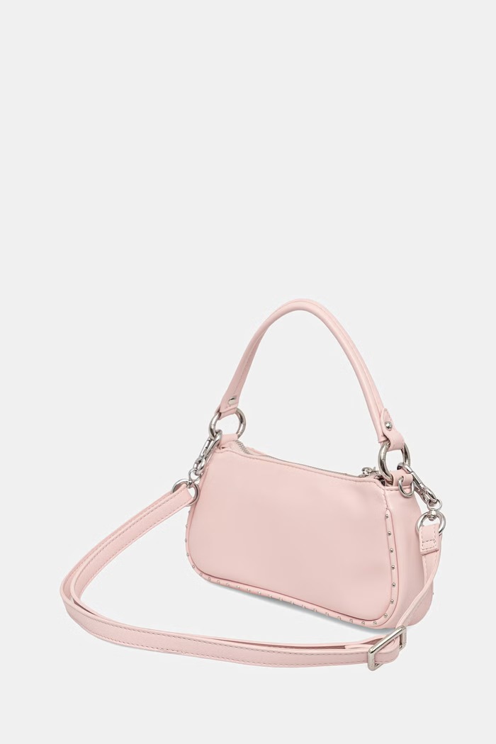 Akcesoria Juicy Couture torebka crossbody damska z imitacji skóry KIMBERLY PU BEJQL8803WVP różowy