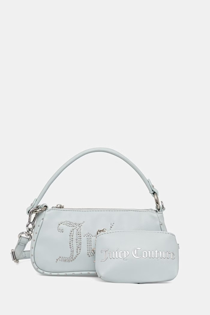Juicy Couture torebka crossbody damska z imitacji skóry KIMBERLY PU niebieski BEJQL8803WVP