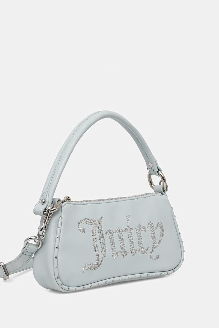 Juicy Couture torebka crossbody damska z imitacji skóry KIMBERLY PU BEJQL8803WVP niebieski SS26