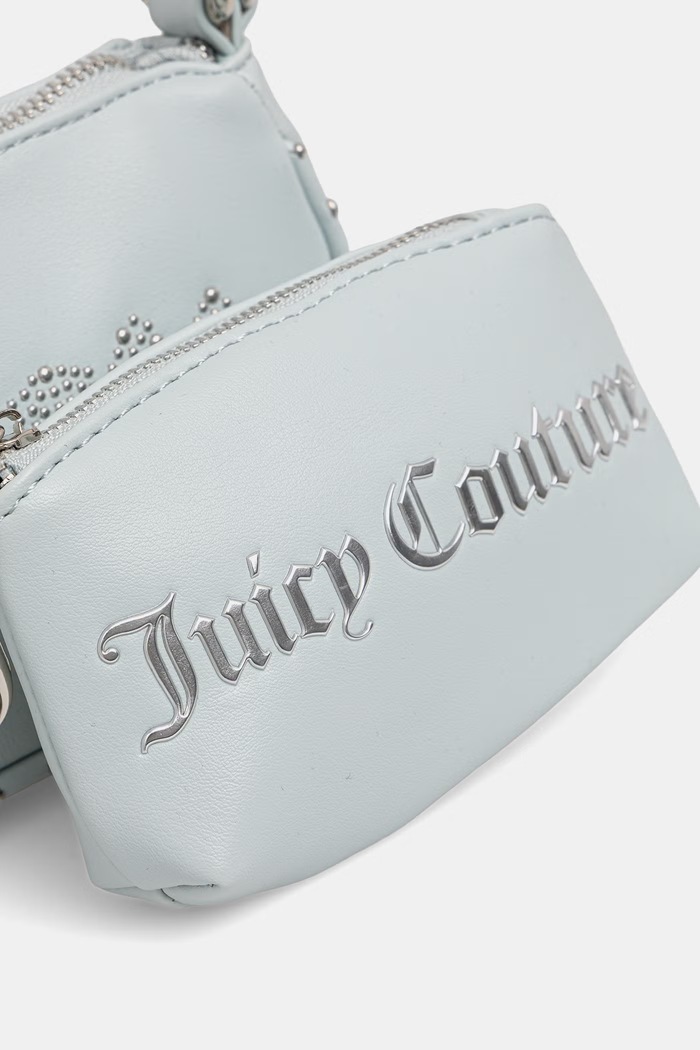 Juicy Couture torebka crossbody damska z imitacji skóry KIMBERLY PU niebieski BEJQL8803WVP