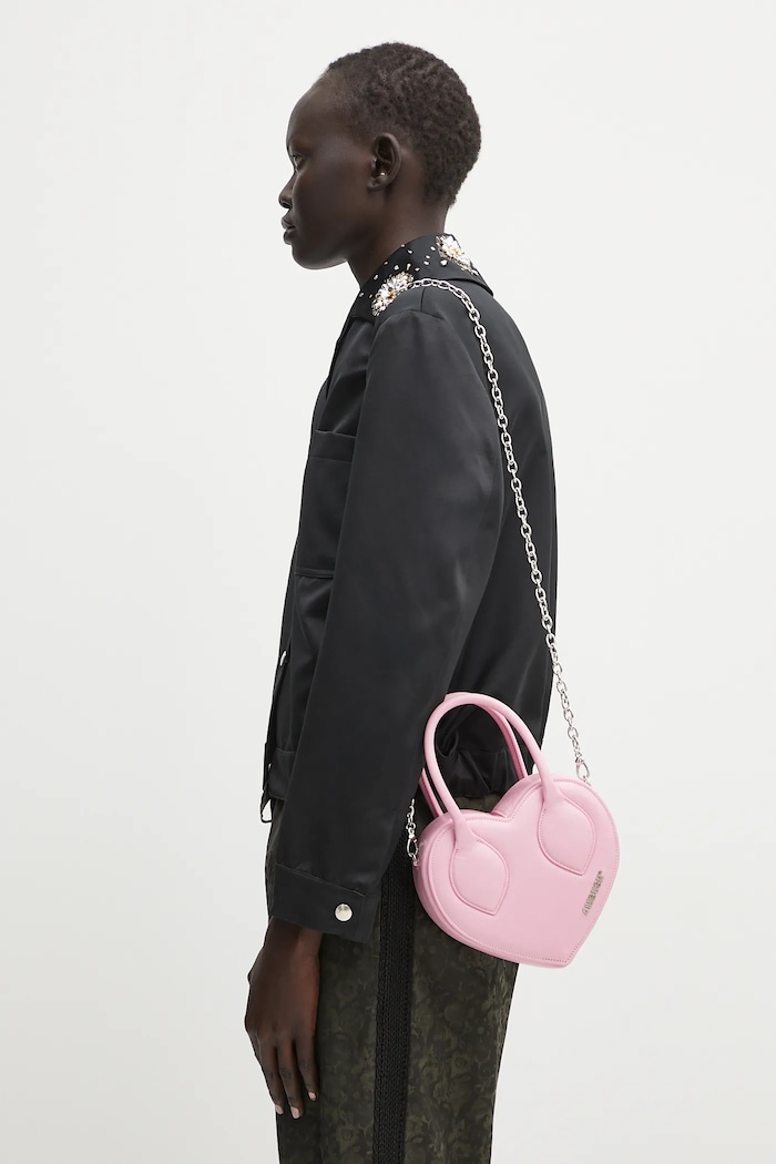 Kožená kabelka AMBUSH Heart Top Handle Bag 12115033