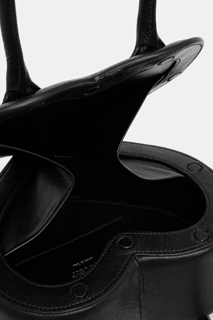 Шкіряна сумочка Heart Top Handle Bag 12115033 чорний