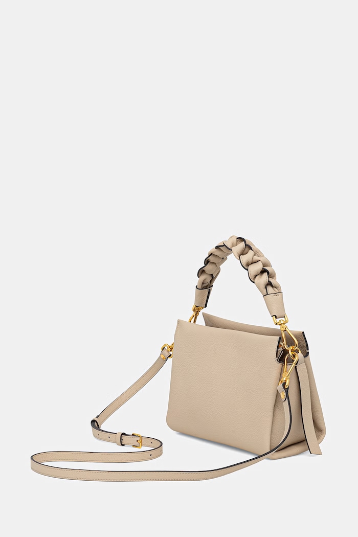 Accesorii Coccinelle poșetă BOHEME GRANA DOUBLE M50.58.01.01 bej