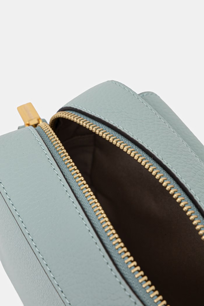 Coccinelle torebka crossbody damska skórzana COCCINELLE BEAT SOFT MF6.15.02.01 turkusowy
