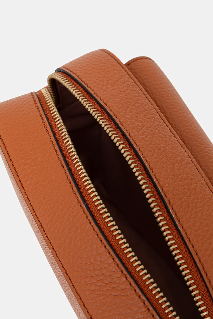 Coccinelle torebka crossbody damska skórzana COCCINELLE BEAT SOFT MF6.15.02.01 pomarańczowy