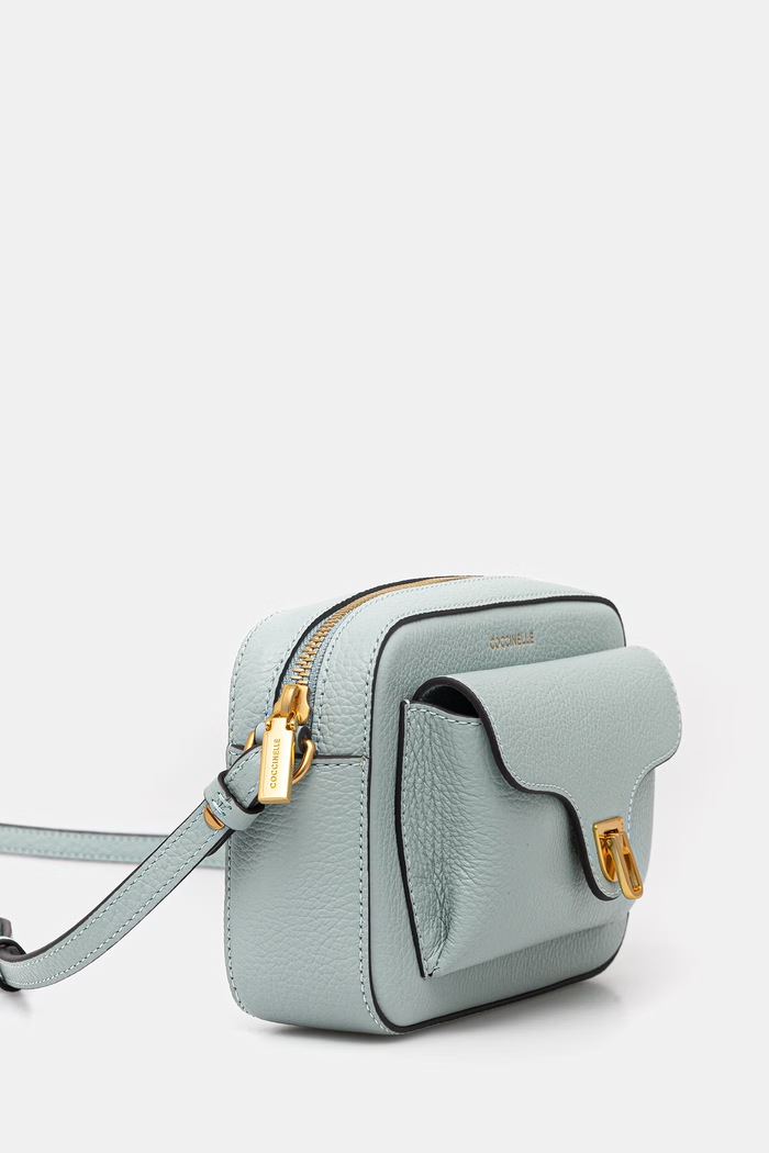 Coccinelle torebka crossbody damska skórzana BEAT SOFT MF6.55.04.01 turkusowy SS26