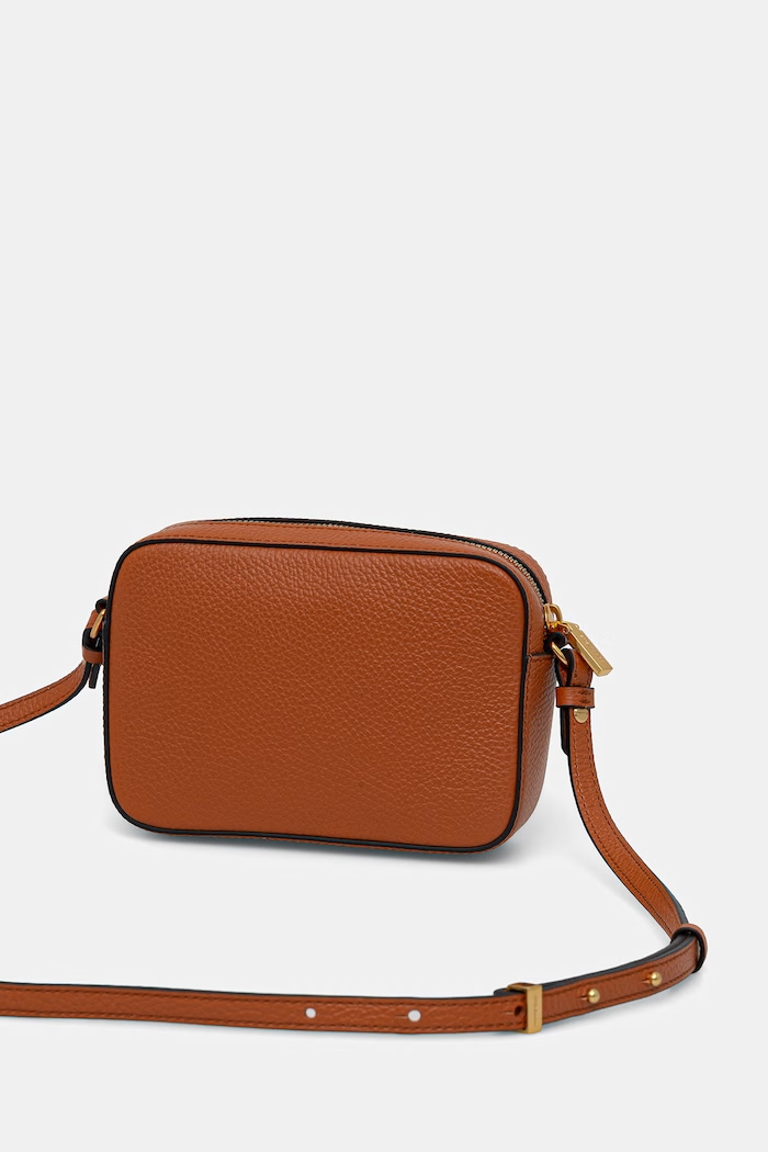 Akcesoria Coccinelle torebka crossbody damska skórzana COCCINELLE BEAT SOFT MF6.55.04.01 pomarańczowy