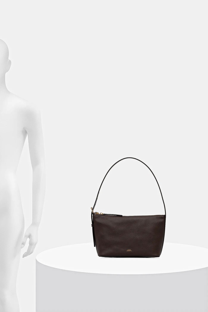 A.P.C. geantă de bumbac Sac Vera Shoulder PXCBL.F61974