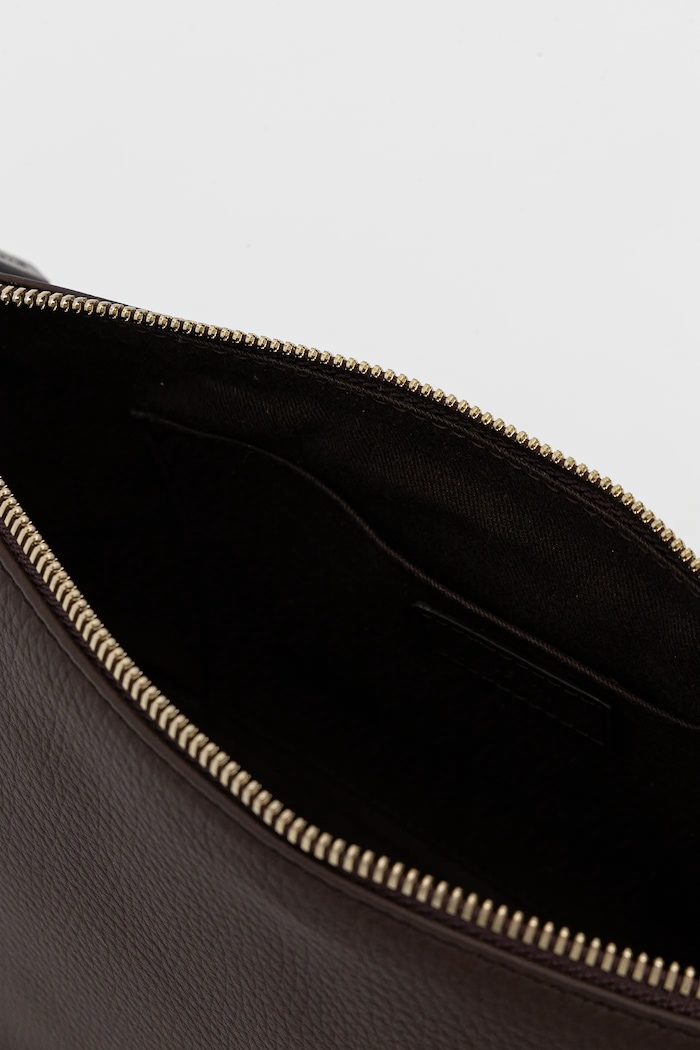 A.P.C. geantă de bumbac Sac Vera Shoulder PXCBL.F61974 maro