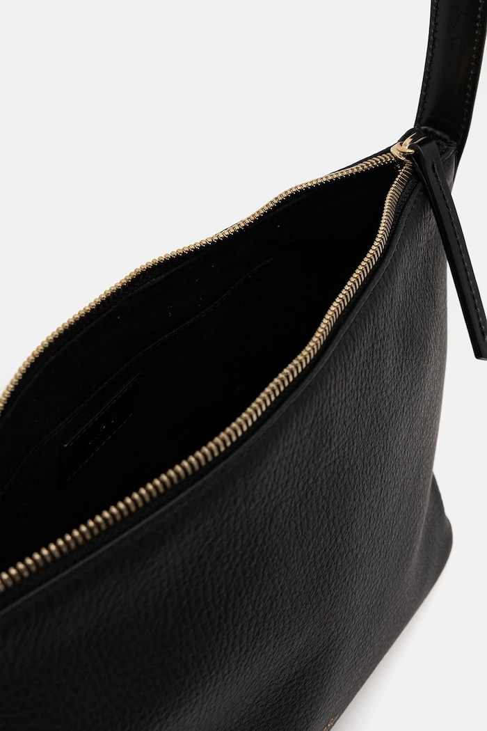 A.P.C. geantă de bumbac Sac Vera Shoulder PXCBL.F61974 negru