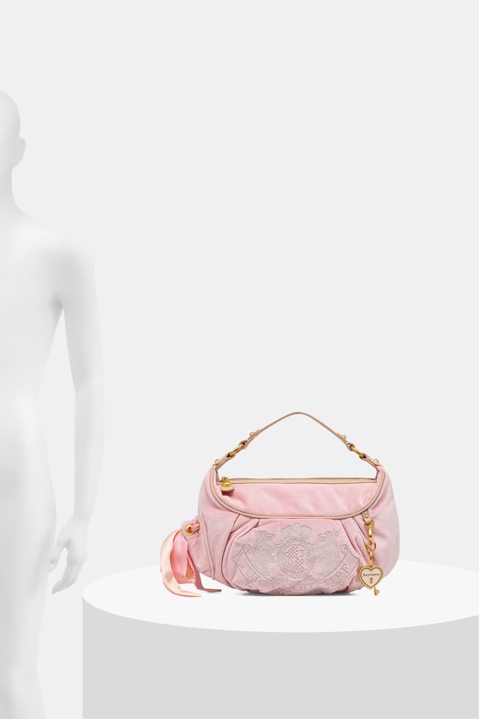 Juicy Couture tote taška dámská velurová DAYDREAMER BEJD08742WC2