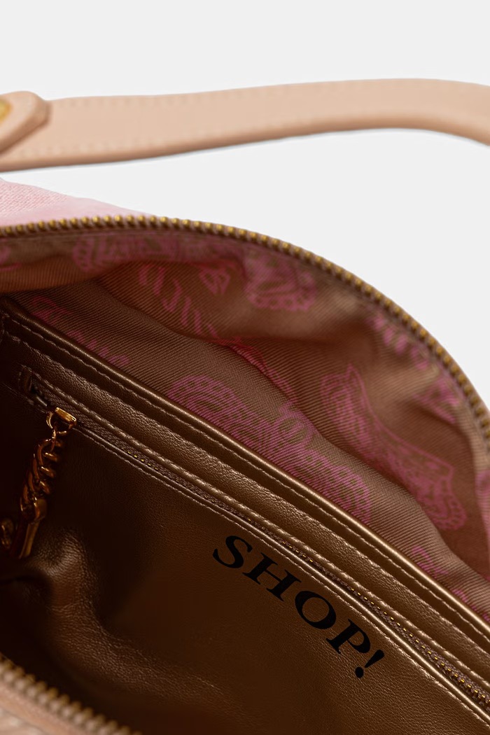 Juicy Couture tote taška dámská velurová DAYDREAMER BEJD08742WC2