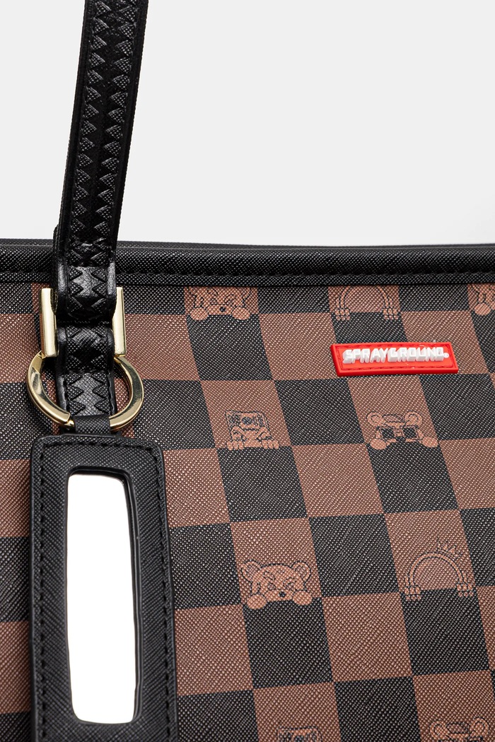Sprayground geantă maro 910T7504NSZ
