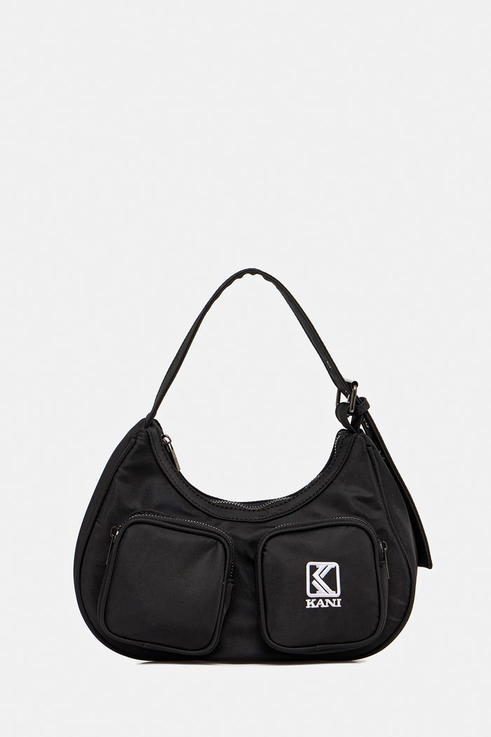 Karl Kani kézitáska textil fekete PD00005187