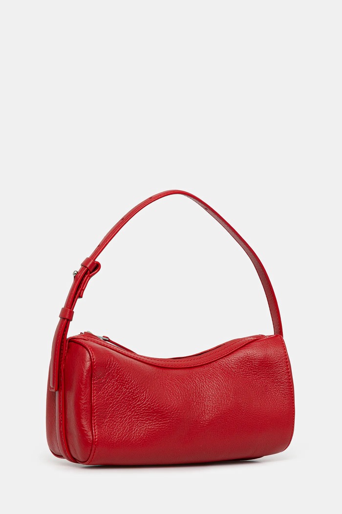 Filippa K Geantă de piele 31593.FK rosu SS25
