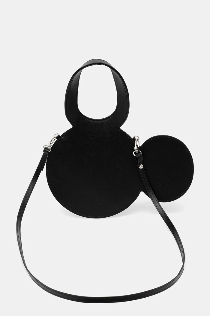 Dodatki Coperni x Disney usnjena torbica Mickey Tote DBA102F6031 črna