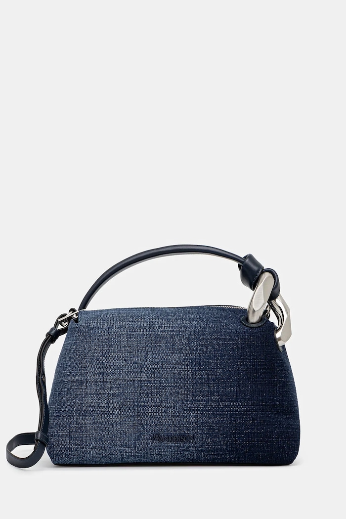 JW Anderson borsetta The Jwa Corner semplice blu navy HB0695.FA0429