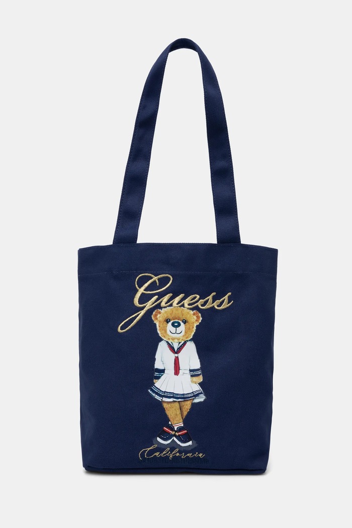 Guess torebka Girl nie mieści A4 granatowy J5RZ18.WGRI0.PPYA