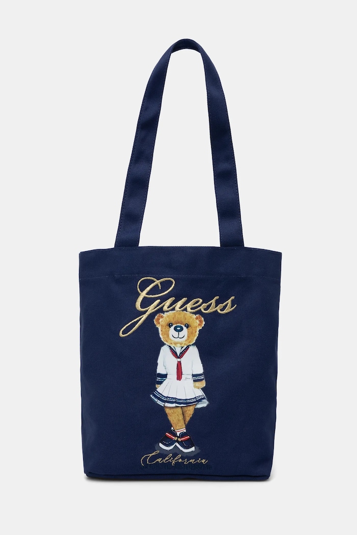 Guess torebka Girl nie mieści A4 granatowy J5RZ18.WGRI0.PPYA
