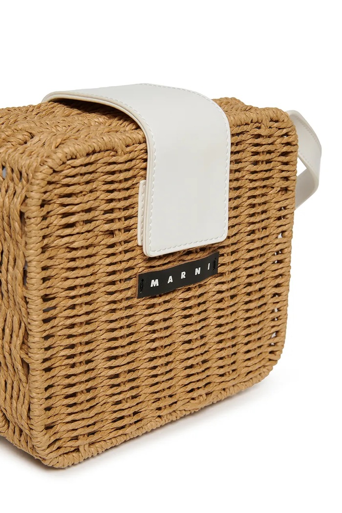 Παιδική τσάντα Marni MW92F PIC NIC BAG BAGS μπεζ M01474