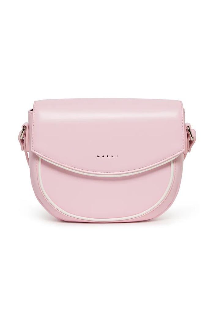 Detská kabelka Marni MW94F SMILE BAG BAGS imitácia kože ružová M01476