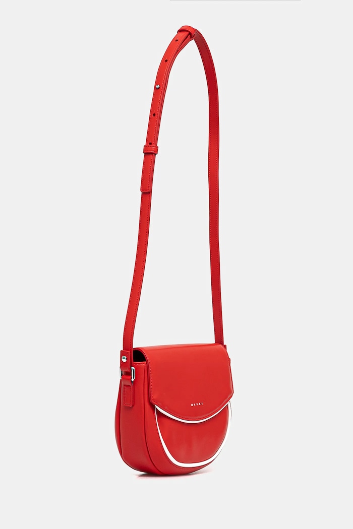 Marni gyerek táska MW94F SMILE BAG BAGS M01476 piros SS26