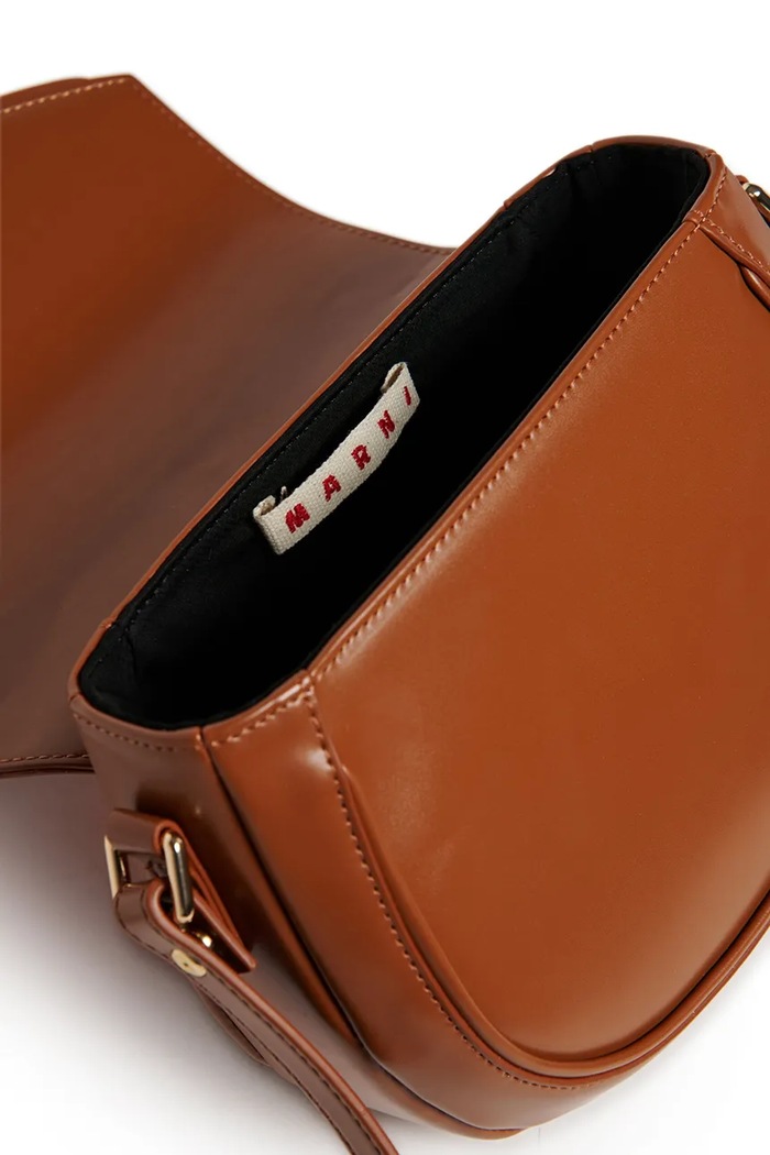Παιδική τσάντα Marni MW94F SMILE BAG BAGS καφέ M01476