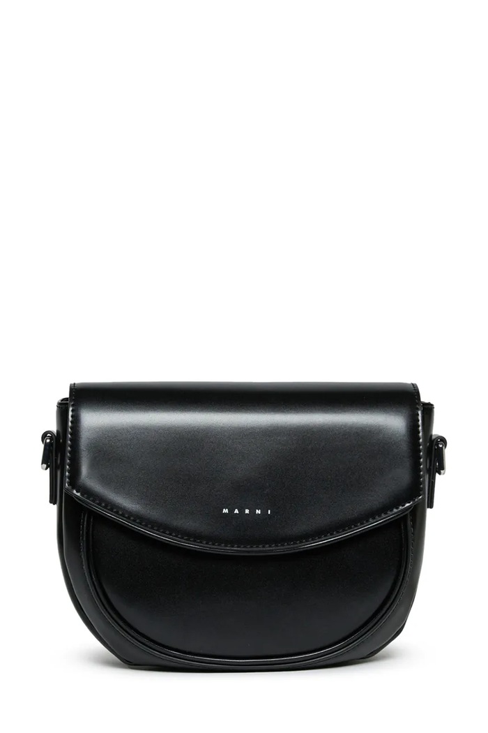Dětská kabelka Marni MW94F SMILE BAG BAGS nevejde se A4 černá M01476