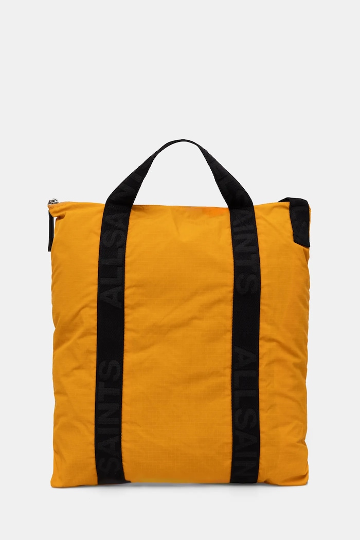 Ruksak AllSaints KEI jednofarebný žltá M092XB