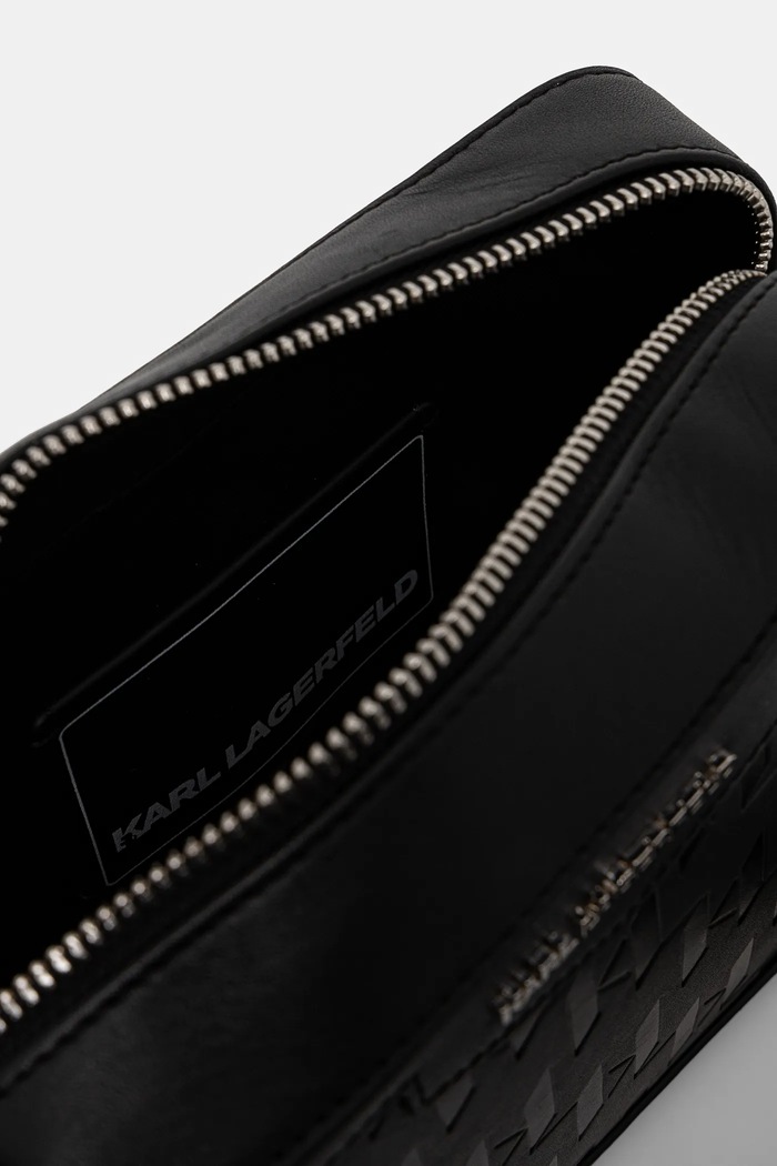 Kožená taška Karl Lagerfeld K/IKON A1M30067