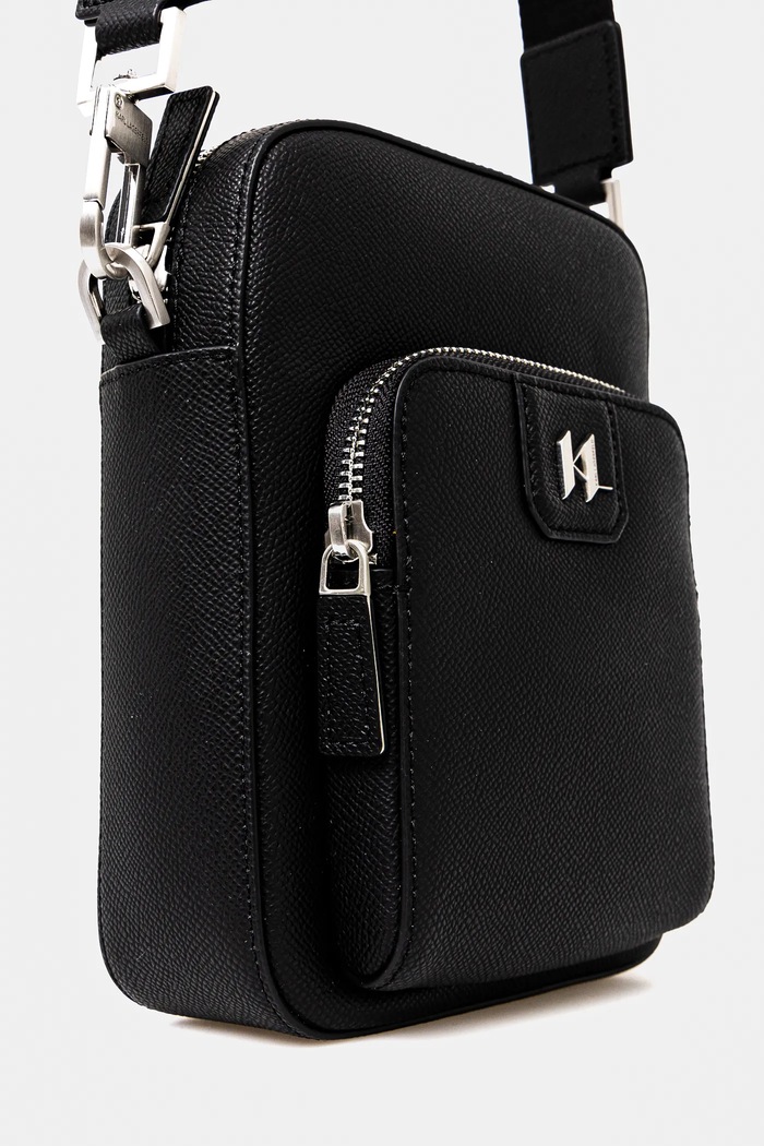 Malá taška Karl Lagerfeld K/MONOGRAM čierna A1M30097