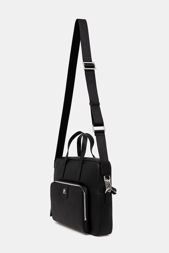 Аксесоари Кожена чанта Karl Lagerfeld K/MONOGRAM A1M30098 черен
