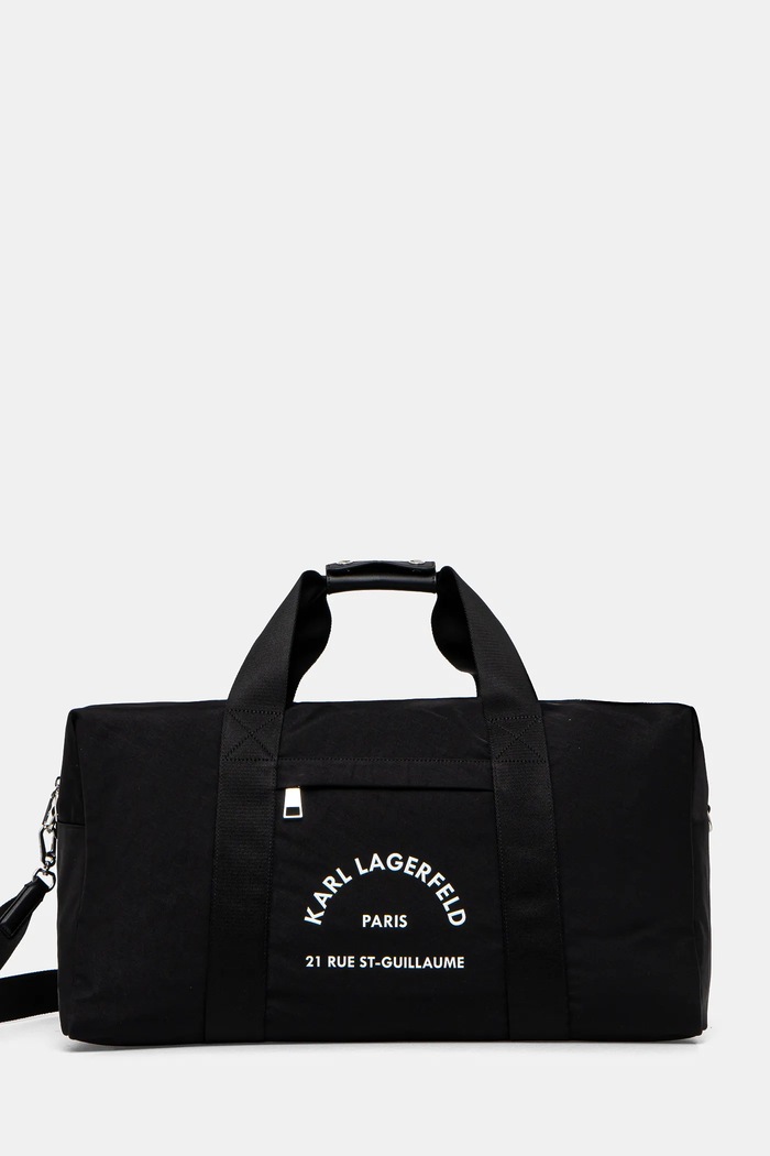 Karl Lagerfeld torba K/RSG tekstylny czarny A1M30403
