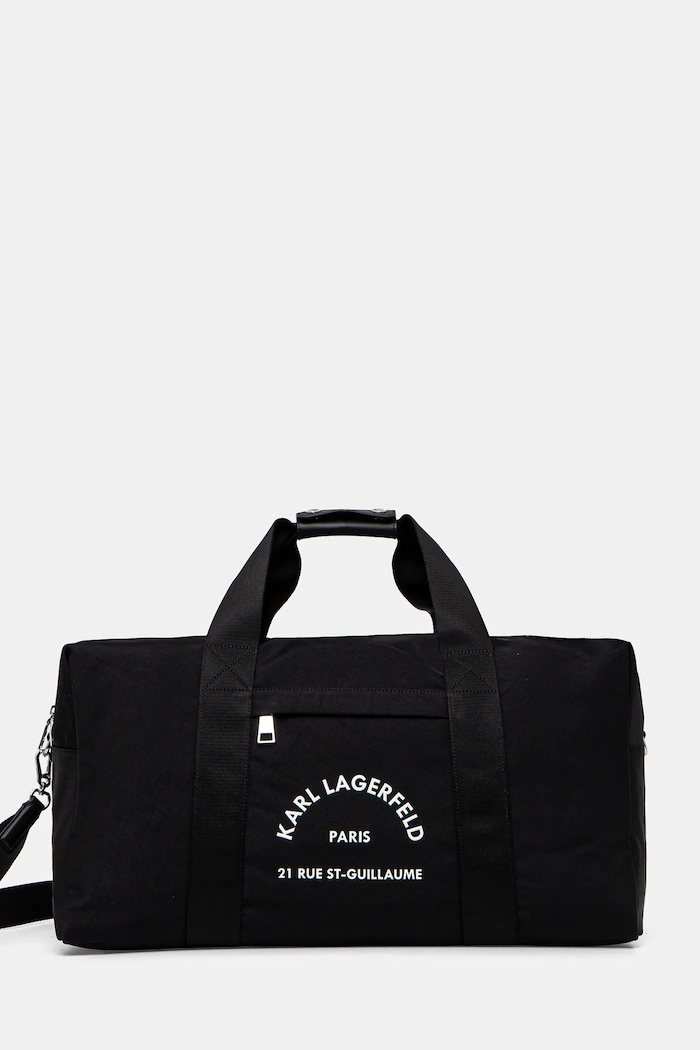Karl Lagerfeld torba K/RSG tekstylny czarny A1M30403