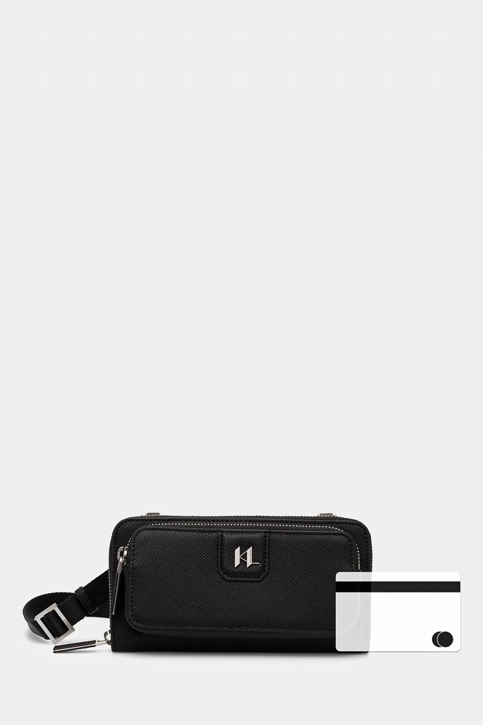 Kožená kabelka Karl Lagerfeld K/MONOGRAM A1M32100