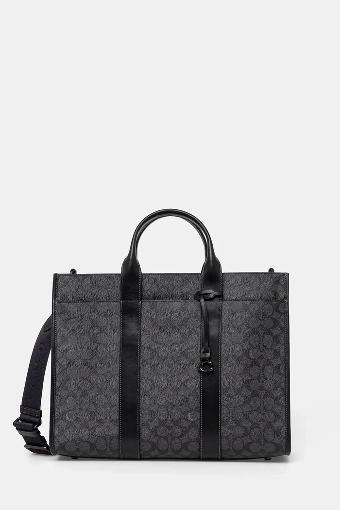 Coach Geantă Wesley Tote 42 x 31,5 x 14,5 cm gri CY772