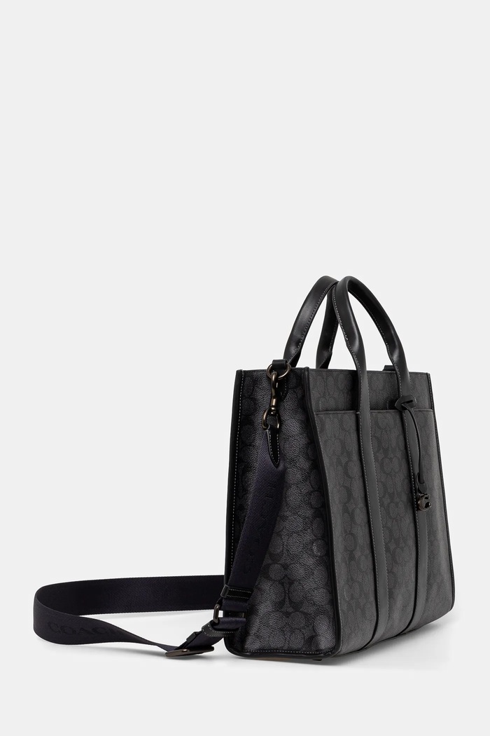 Coach Geantă Wesley Tote 42 x 31,5 x 14,5 cm CY772 gri AW25