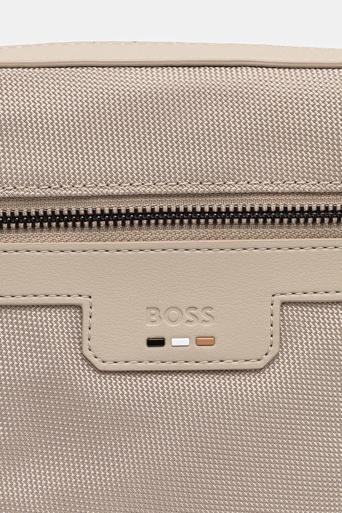 BOSS saszetka na ramię męska Ray_N_NS Zip beżowy 50536169
