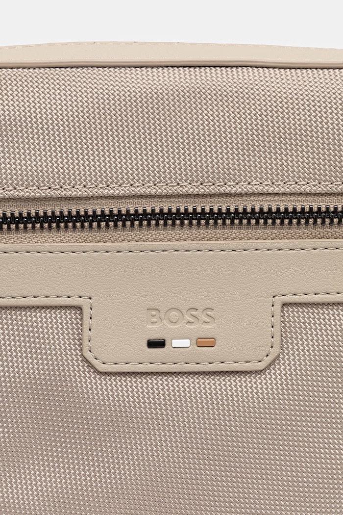 BOSS saszetka na ramię męska Ray_N_NS Zip beżowy 50536169