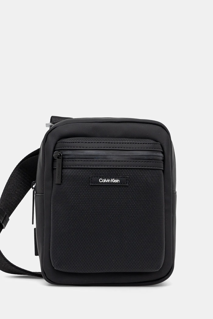 Torba Calvin Klein bez uzorka crna K50K512808