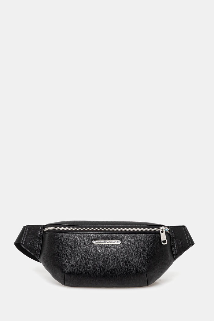 Ledvinka Armani Exchange nevejde se A4 černá XM000848.AF12134