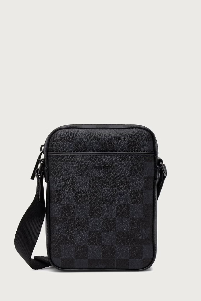 Joop! Saszetka męska z imitacji skóry Cortina Piazza Rafael czarny 4140005738