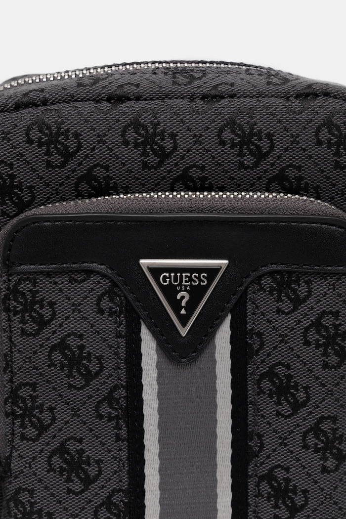 Guess saszetka MILANO czarny HMMIST.P5163